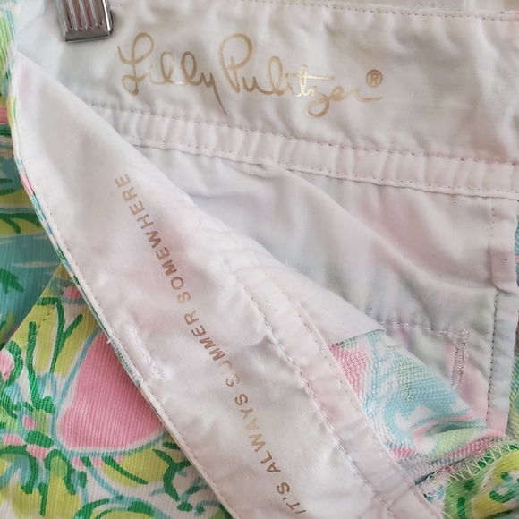 Lilly Pulitzer Walsh Shorts Style 19279 Size 0 - Picture 4 of 7